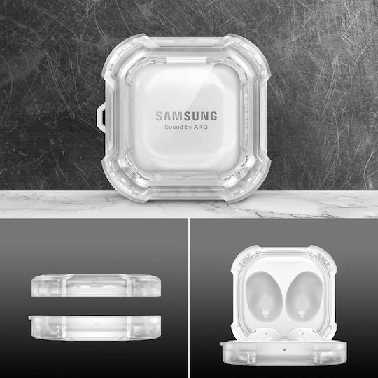 Θήκη Dexnor Ακουστικά Galaxy Buds 2 2 Pro Pro Live Διαφανής