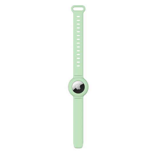 Silikonarmband Apple Airtag Grün