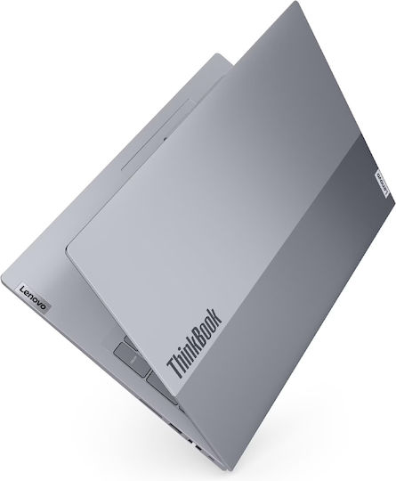 Lenovo ThinkBook 16 G8 IAL 16" IPS FHD+ (Ultra 5-225U/16GB/512GB SSD/Без операционна система) Арктическо сиво (BG Клавиатура)