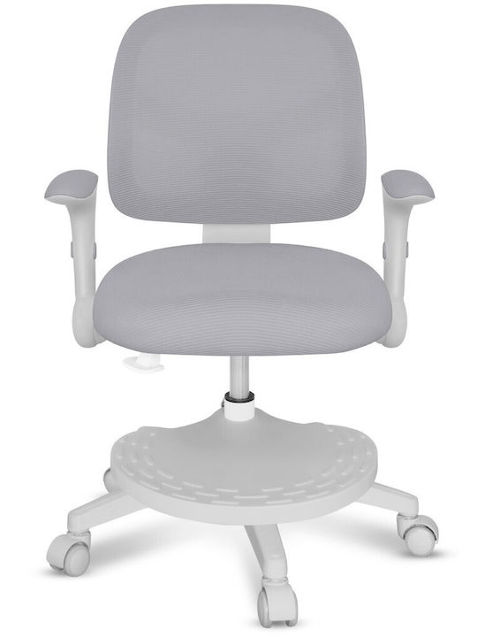 Desk Chair with Armrests Gray
