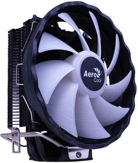 Aerocool Rave 3 ARGB Охладител за ЦПУ за Socket /A/M/4/1/2/0/0/1/1/5/x/1/7/0/0/ Черен