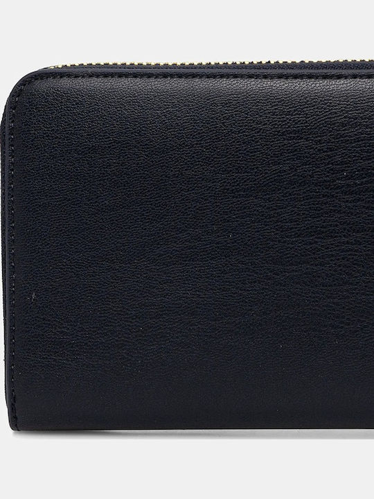 Groß Damen Geldbörse Klassisch Marineblau
