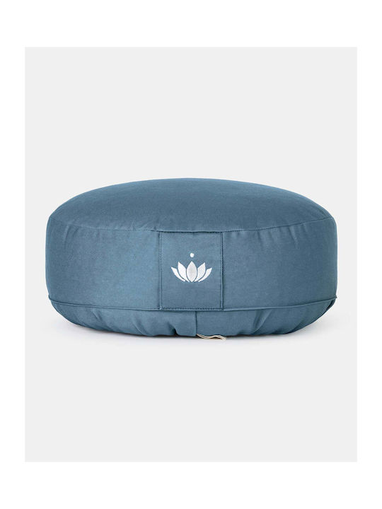 Πουφ Nackenrolle Lotus Marine Blue 31x