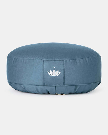 Bean Bag Bolster Lotus Marine Blue 31x31x10cm