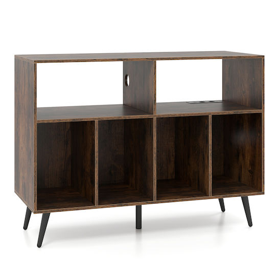 Costway Мебел за Hi-Fi Кафяв
