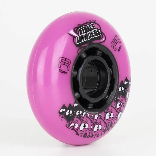 Fr Street Invader Wheels Pink 72/84a