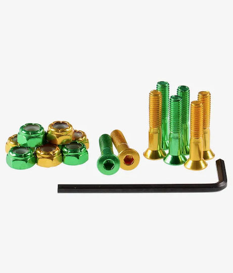 Shake Junts Болтове 1" Allen 4 Зелени 4 Жълти Смесени Bb0eq020500200
