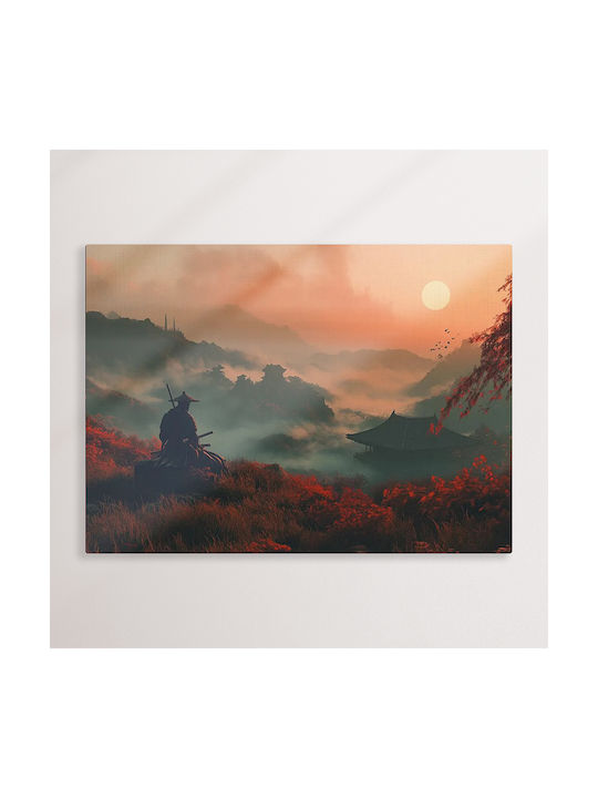 Πίνακας Καμβά Ghost Tsusima Sunset Serenity Knv2723 65cm X 95cm