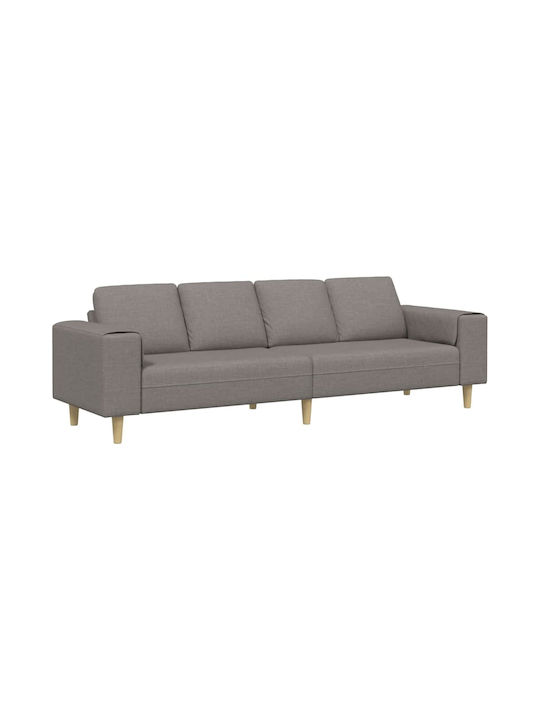 Четири места Диван Текстил Taupe 250x77x76см.