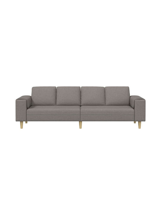 Четири места Диван Текстил Taupe 250x77x76см.