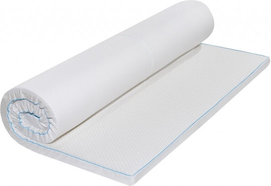 Green Future Ανώστρωμα Argentum Therapy Ημίδιπλο Memory Foam με Αποσπώμενο Κάλυμμα 120x190εκ.