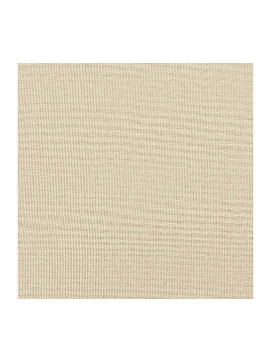 Relaxsessel mit Fußhocker Cream 77x91.5x96cm