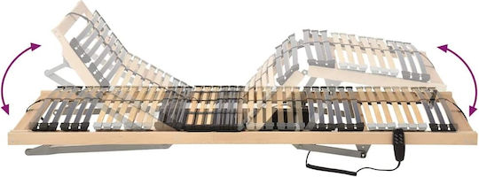 Ergonomischer Rahmen für Einzelbett 70x190cm