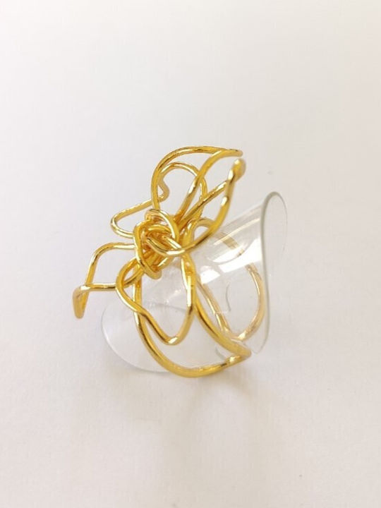 Loua Jewels Γυναικείο Δαχτυλίδι Επιχρυσωμένο