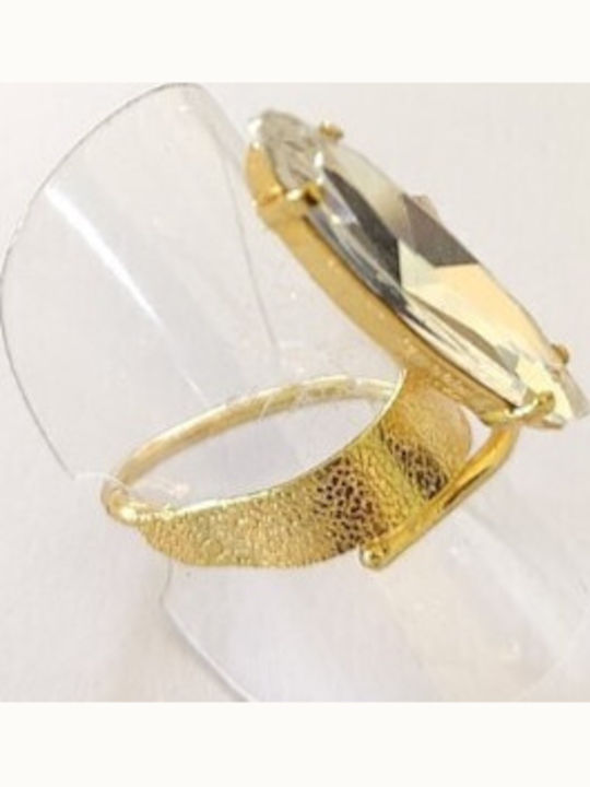 Loua Jewels Γυναικείο Δαχτυλίδι Επιχρυσωμένο