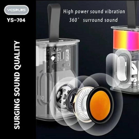 Yesplus Cyberpunk Ys-704 Bluetooth-Lautsprecher Orange