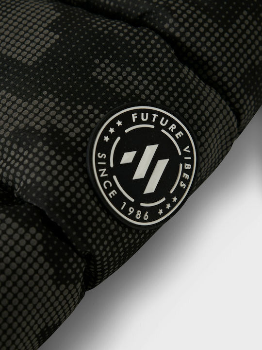 Kids' Casual Jacket Short with Hood Black