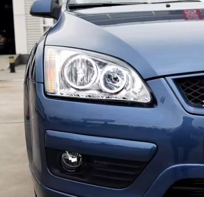 Στεφάνι Angel Eye Φαναριού Αυτοκινήτου 12V Ford Focus 2004-2008 Λευκό Χρώμα