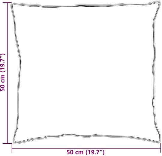 vidaXL Set Pilotă Super Dublu De Puf 240x220cm Alb 3buc