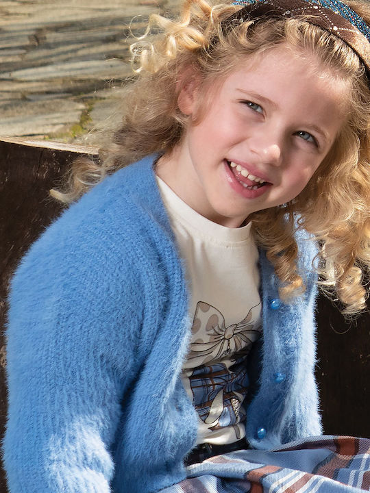 Kids Cardigan Knitted Ecru