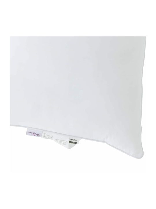vidaXL Комплект Пухено Куинсайз с Пълнеж Microfiber 240x220бр Бял 3бр