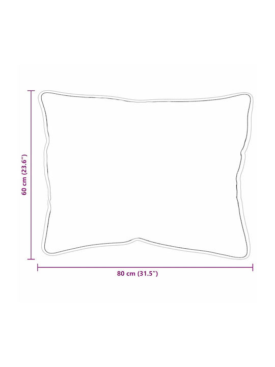 vidaXL Комплект Пухено Куинсайз с Пълнеж Microfiber 240x220бр Бял 3бр