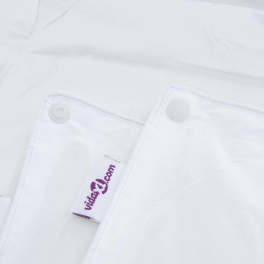 vidaXL Bettdecken-Set Einzelbett Daunen 135x200cm White 2Stück