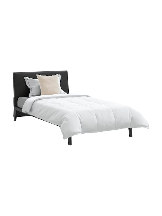 vidaXL Bettdecken-Set Einzelbett Daunen 135x200cm White 2Stück