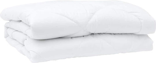 vidaXL Duvet Set Double with Microfiber Filling 200x220cm White 3pcs