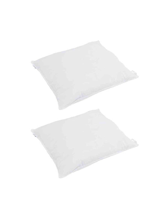 vidaXL Bettdecken-Set Großes Doppelbett mit Microfiber-Füllung 240x220cm White 3Stück