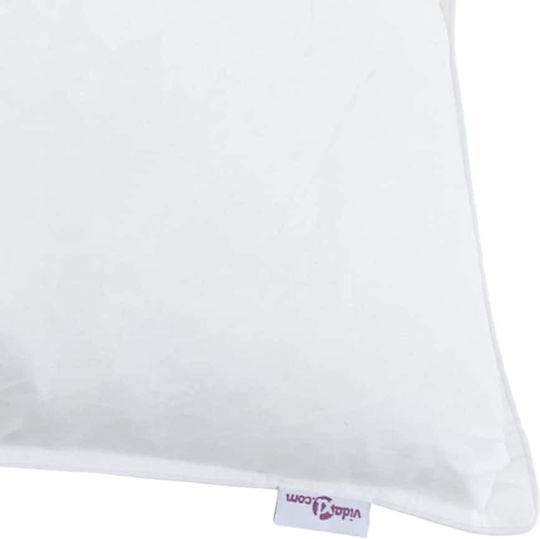 vidaXL Duvet Set Double with Microfiber Filling 200x200cm White 3pcs