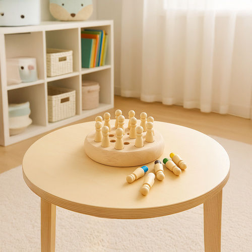 Kruzzel Holz-Schachfiguren Braun