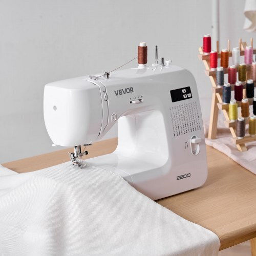 Vevor Haushaltsnähmaschine Weiß