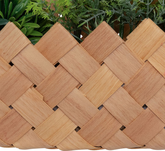 Artificial Plant Hanging Pot 24x11x27 A-s Jika 206554 24x11x27 Bamboo