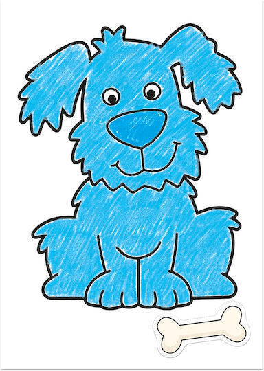 Orchard Toys Книжка За Оцветяване Играчки Животни