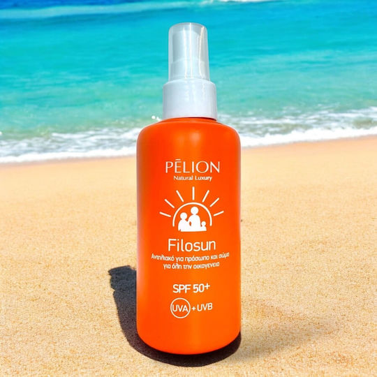 P For Pelion Filosun Sonnencreme Für Gesicht & Körper SPF50+