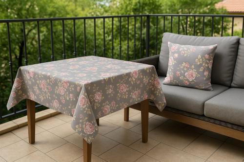 Linea Home Μαξιλαροθήκη Grace Γκρι 45x45εκ.