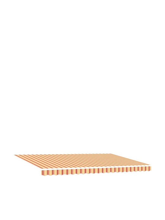 vidaXL Terrace Wall Tent Yellow 5x3cm