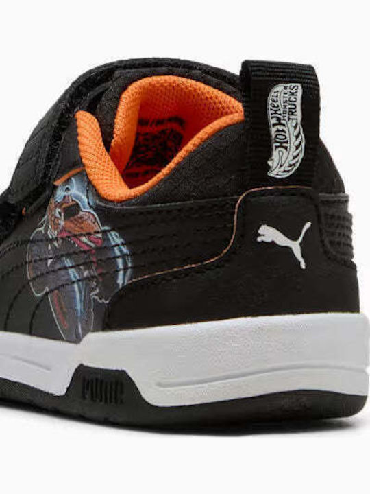 Multiflex 2 Kinder Sneakers mit Klettverschluss Schwarz