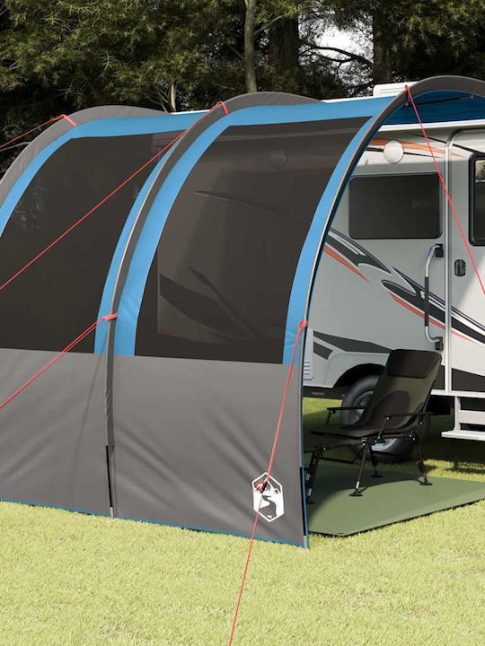 vidaXL Seitenmarkise Terrasse Blau 2.5x2.6m