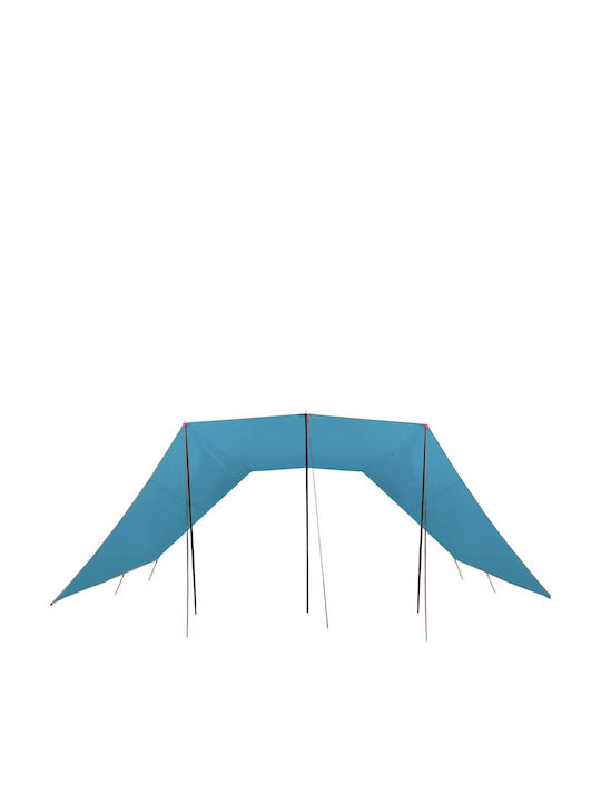 vidaXL Zelt Terrasse Blau 3.02x2.4m