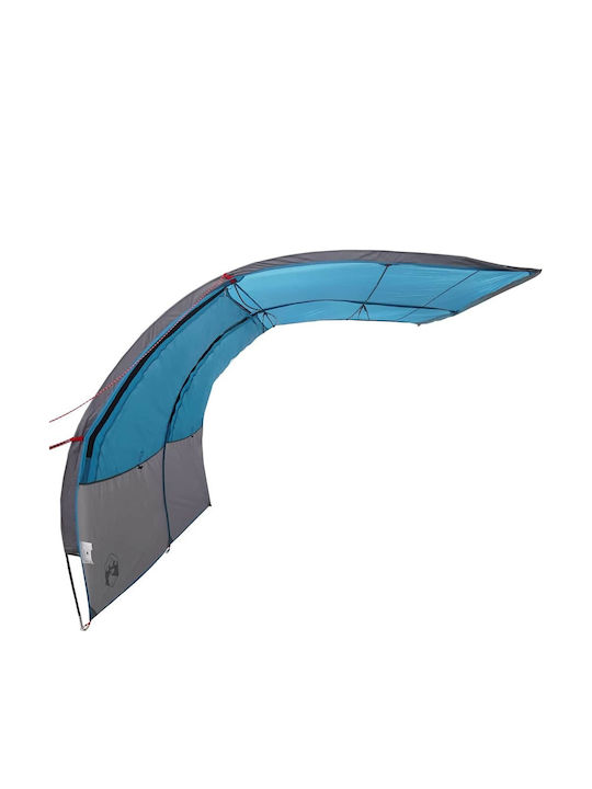 vidaXL Tenda laterală Terasă Albastru x2m