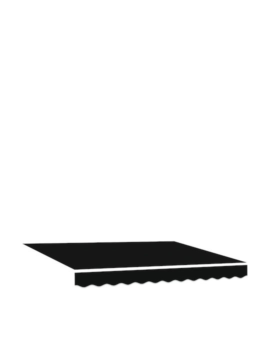 vidaXL Tenda-Rahmen Terrasse 3x2.5m