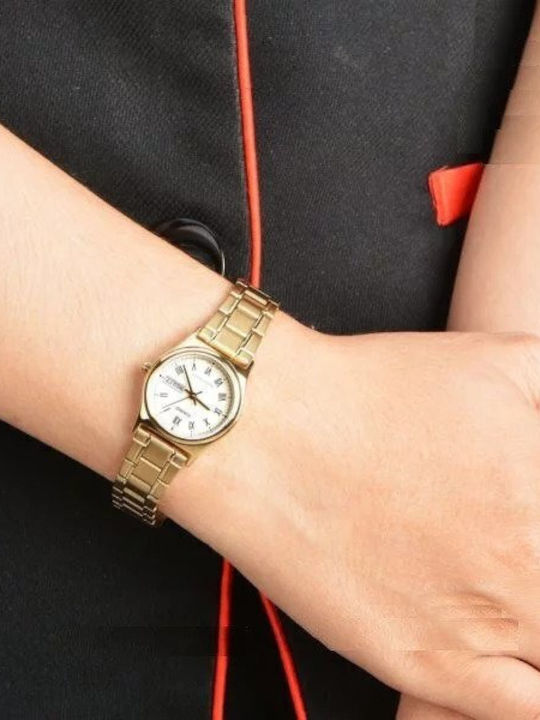 Casio Кварцов Часовник с Метална Верижка