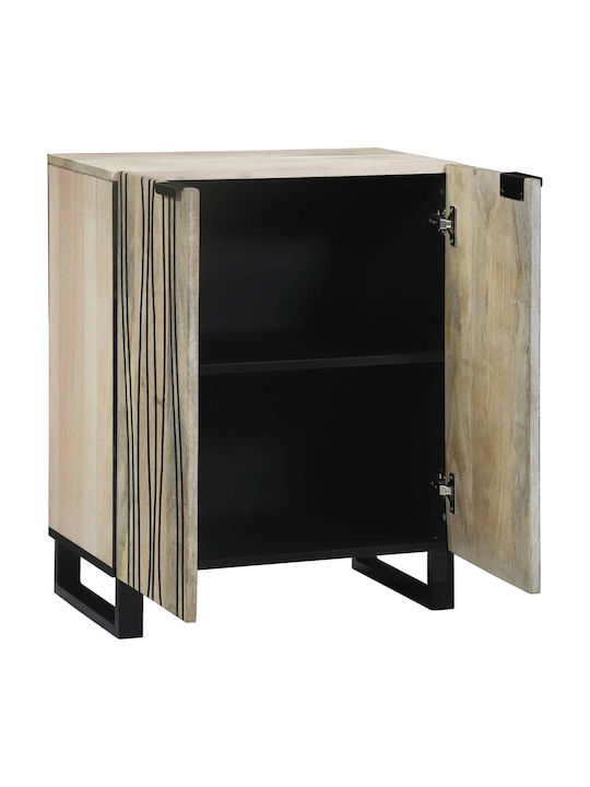 Kleiderschrank Büro White and Black 60x33.5x75cm