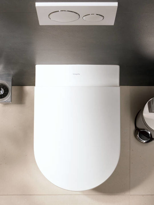 Hansgrohe Capac WC Plastic Alb