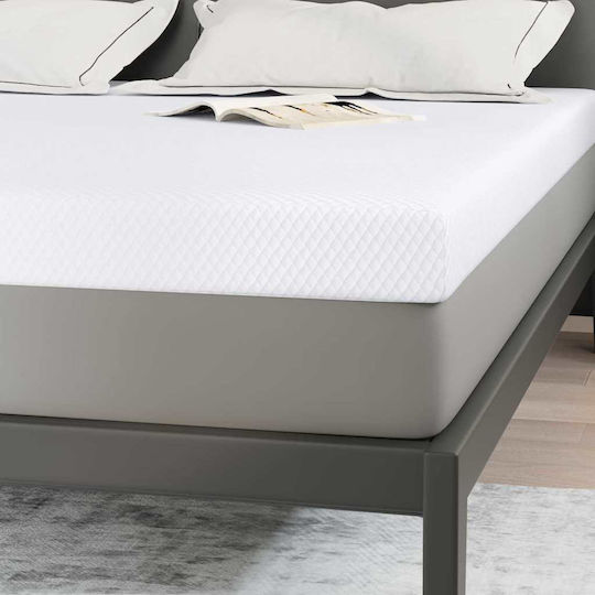 vidaXL Topper King Size Poliester 200x200x10buc