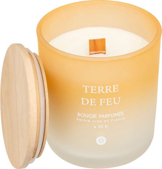 Atmosphera Sana Aromatic Candle in Orange Jar