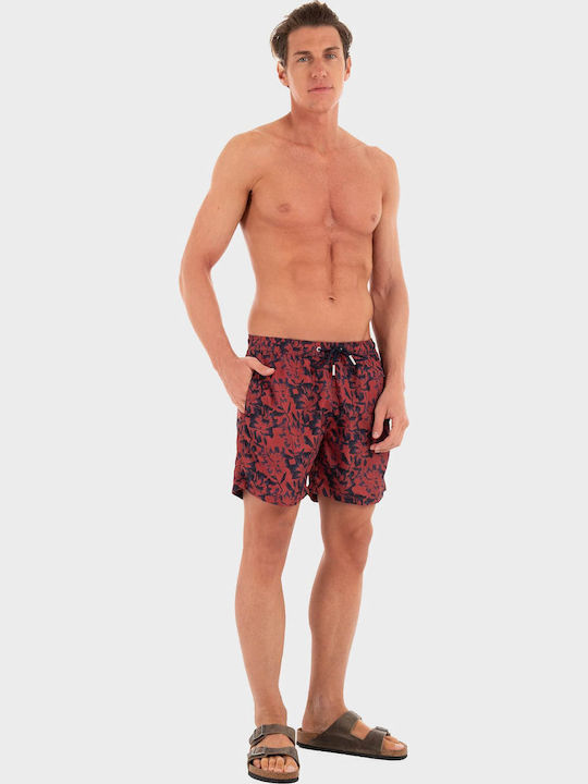 Men's Swimwear Shorts Bordeaux