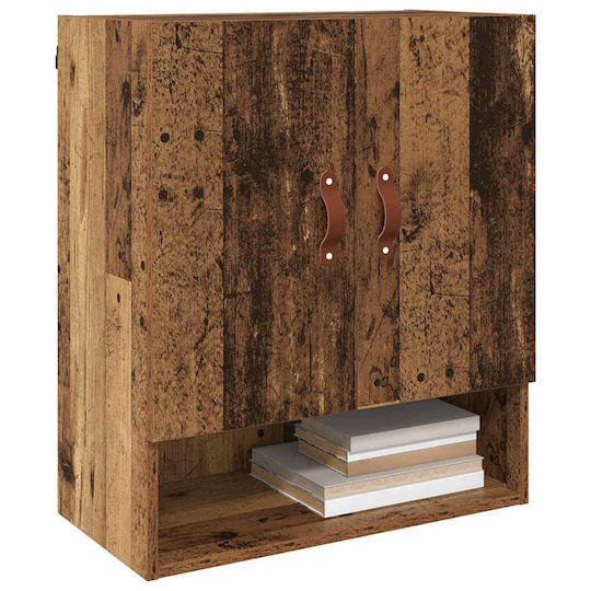 vidaXL Badezimmerschrank B60xT31xH70cm Braun